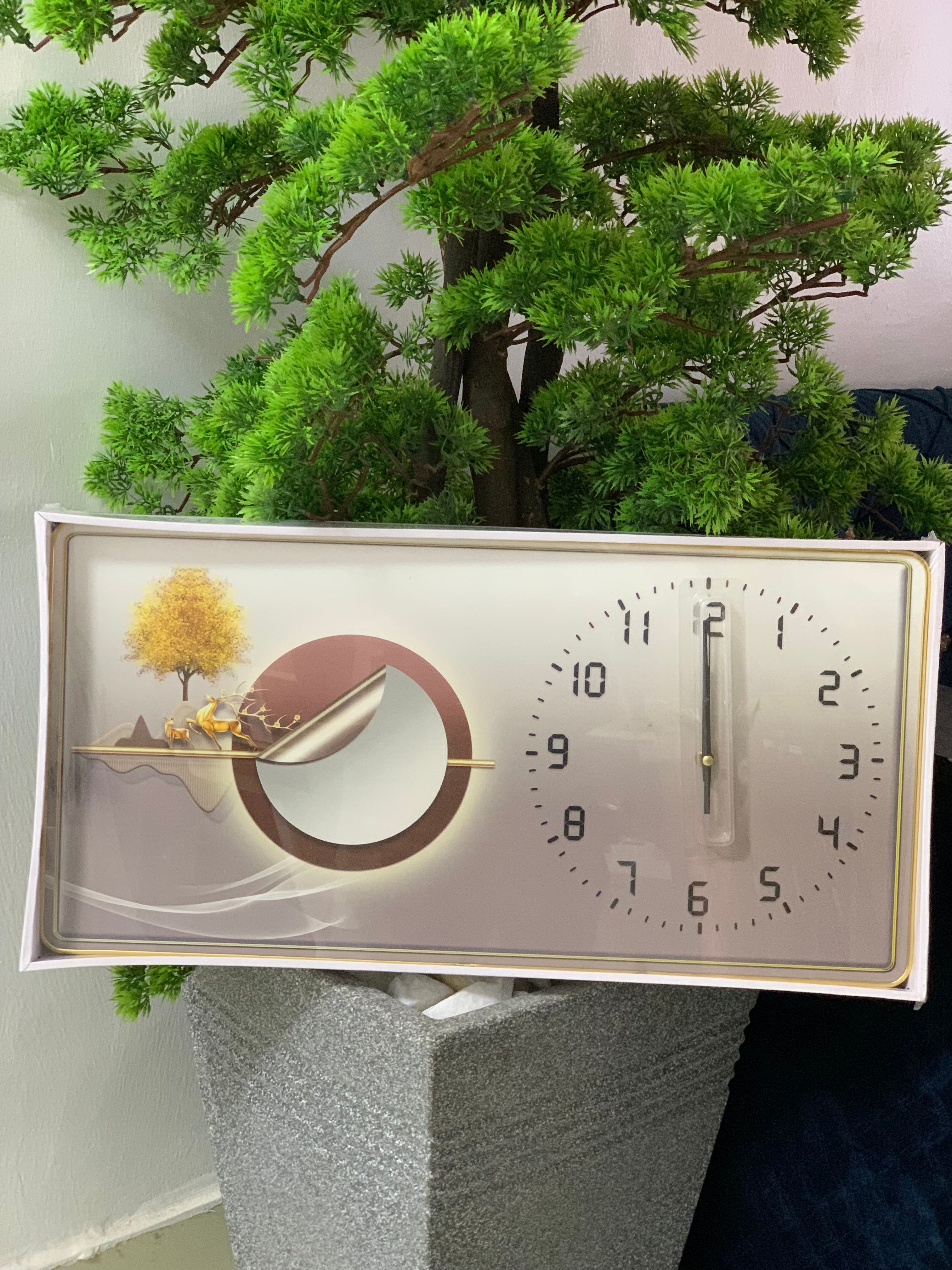 Graphic Art Wall Clock- Style 2 Image