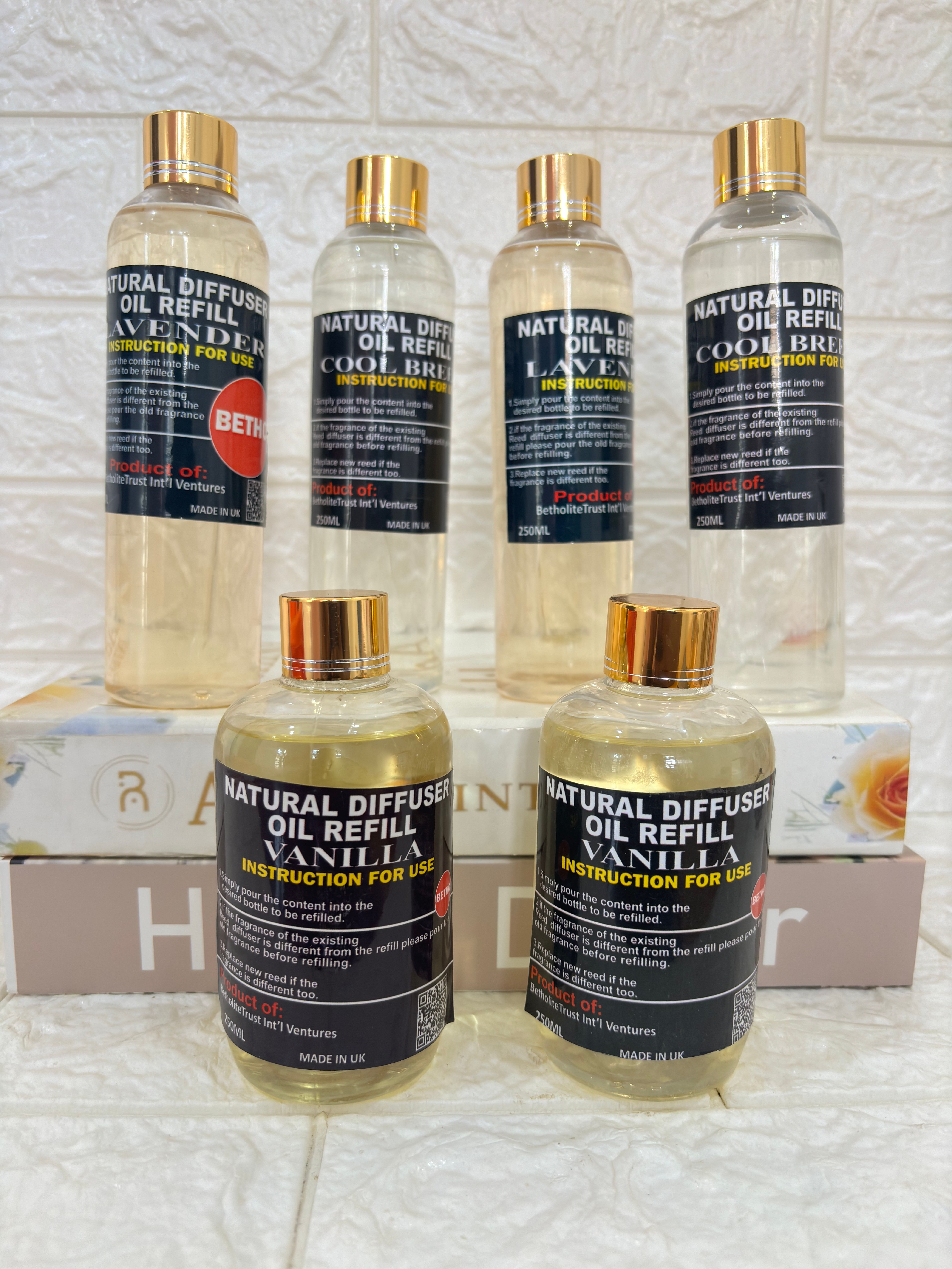 Diffuser Refill Oil- 250mls Image