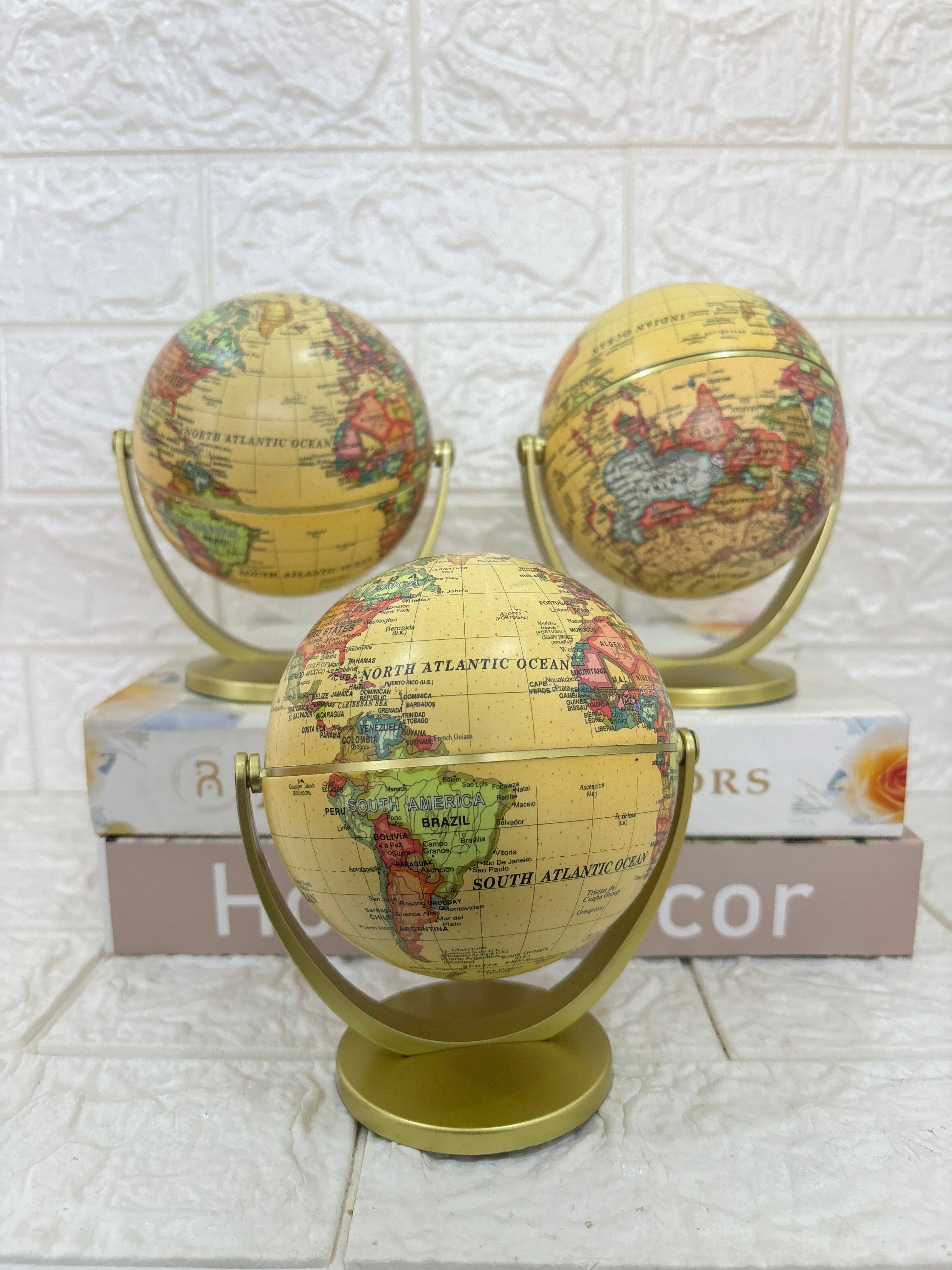 Swivel Table Globe - Yellow Image