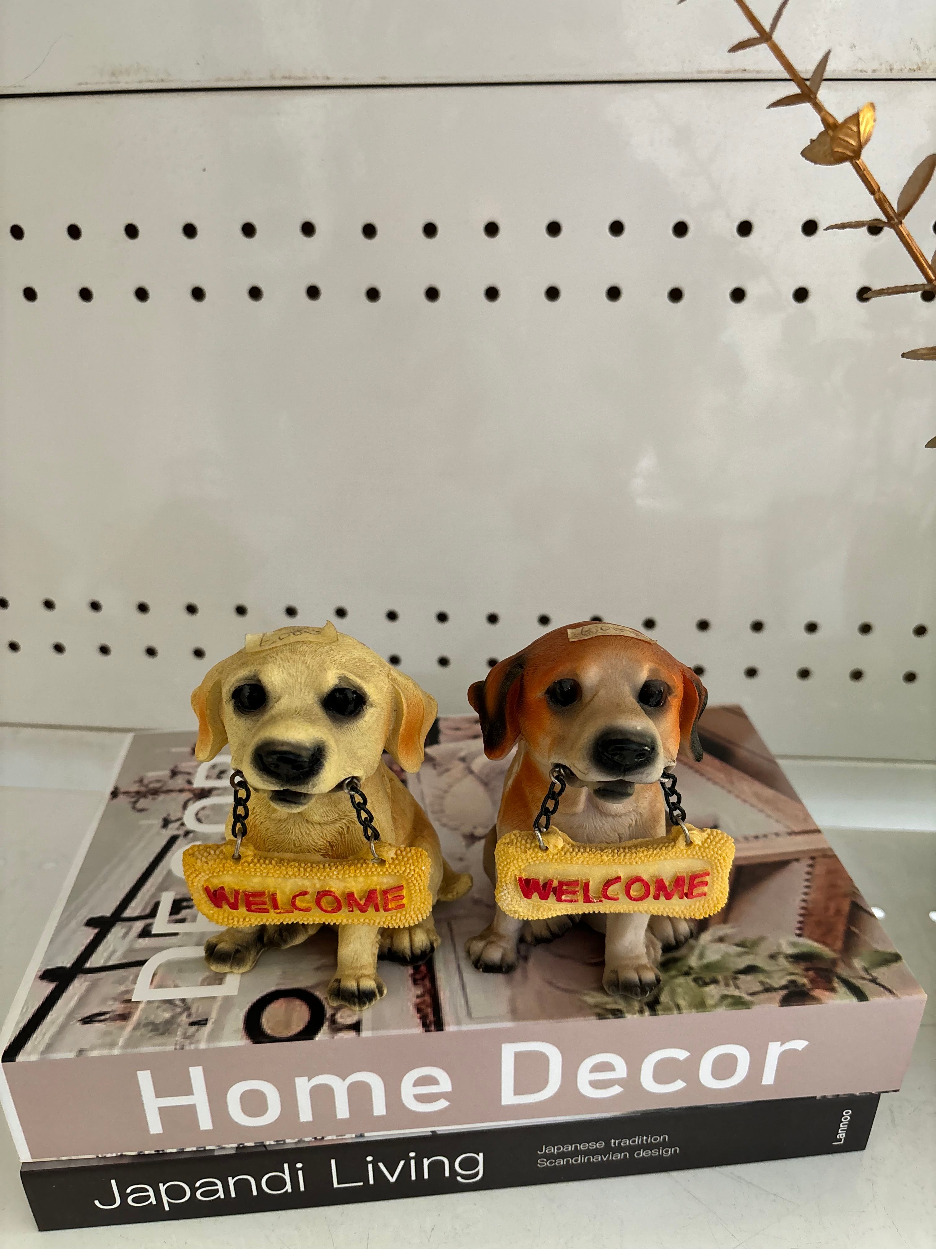 Ceramic Puppy Figurines Image