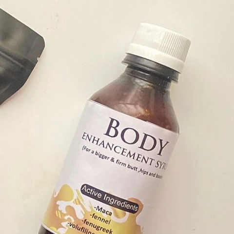 Butt & hips enhancement syrup mix