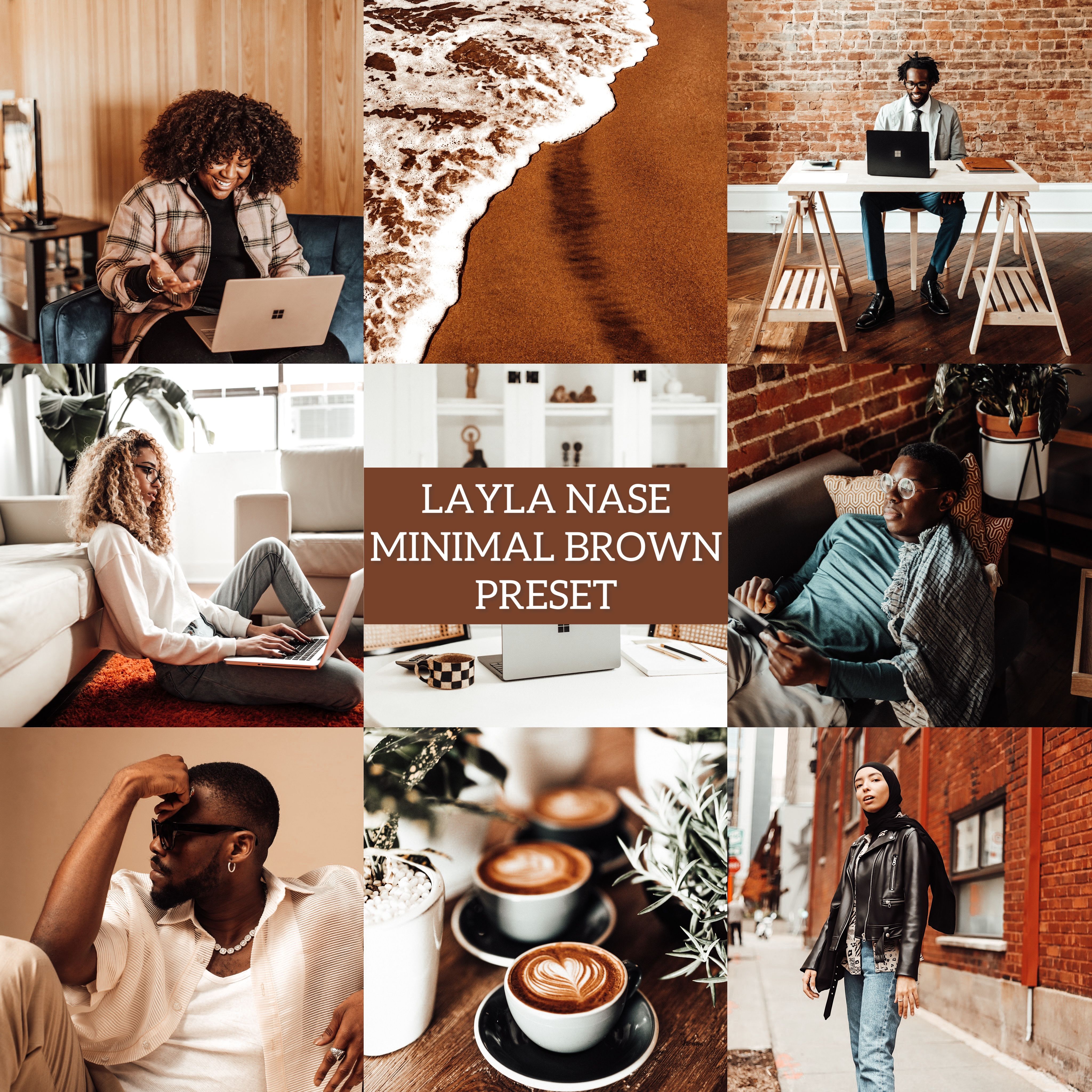 LAYLA NASE MINIMAL BROWN PRESET Image