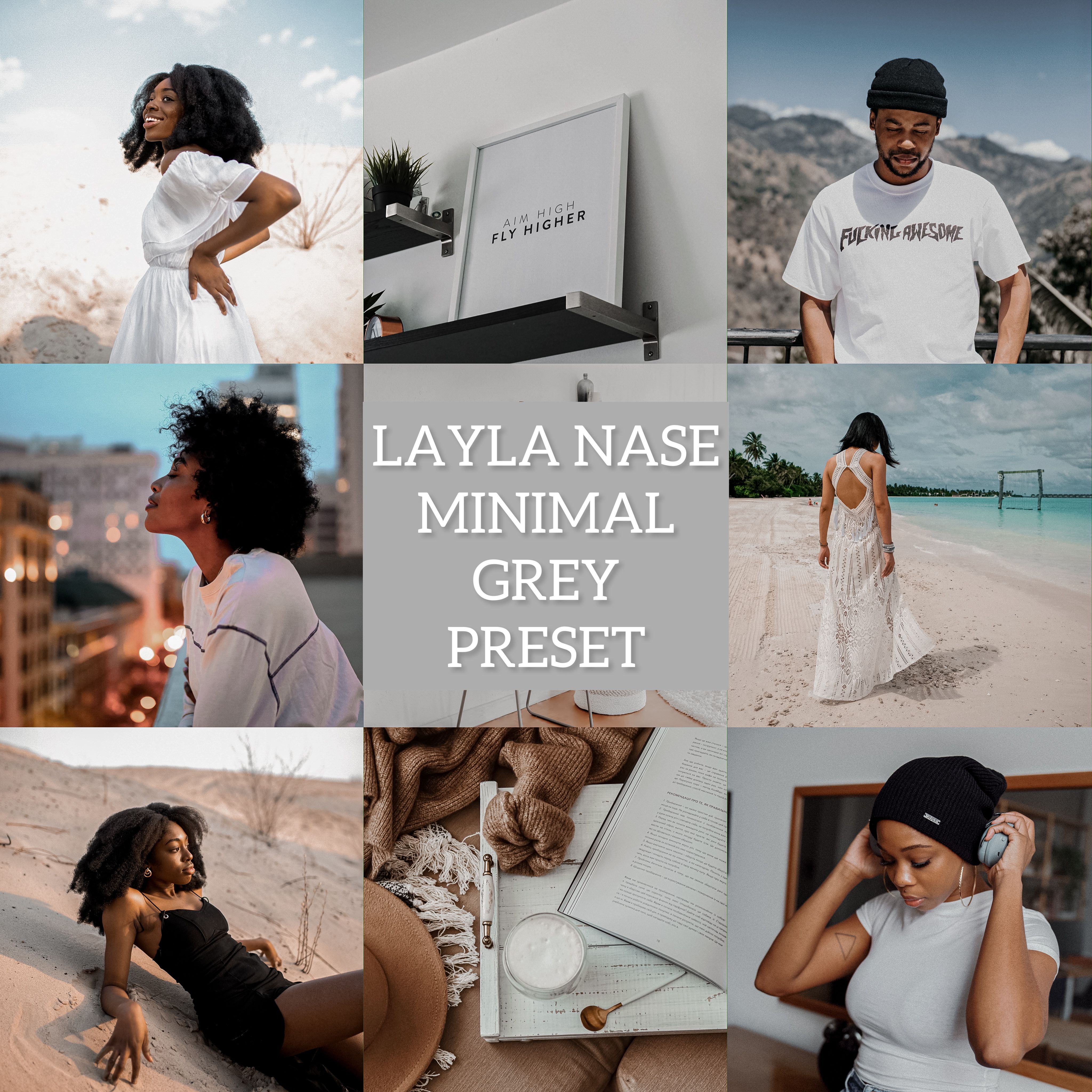 LAYLA NASE MINIMAL GREY PRESET Image