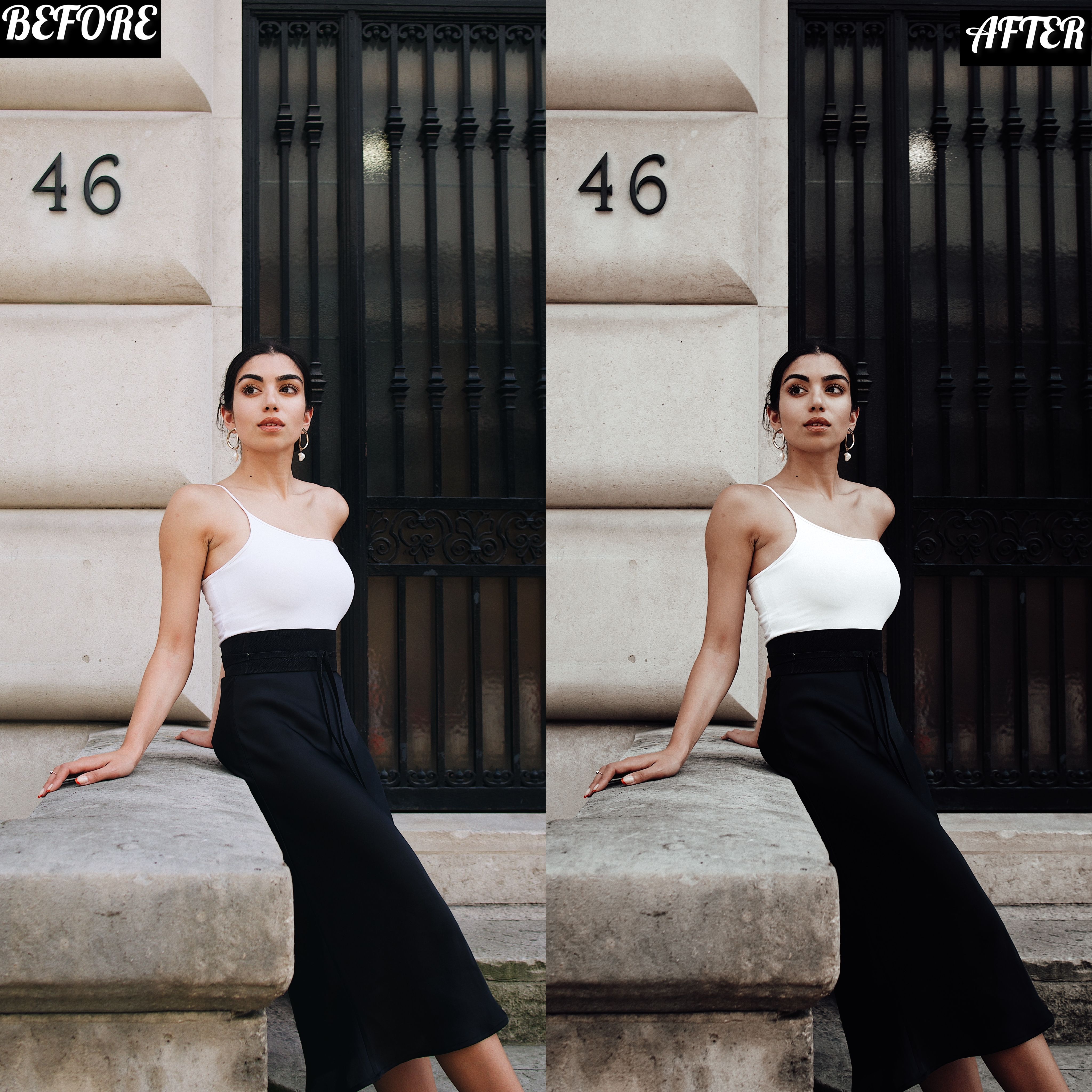 LAYLA NASE MINIMAL WHITE PRESET Image