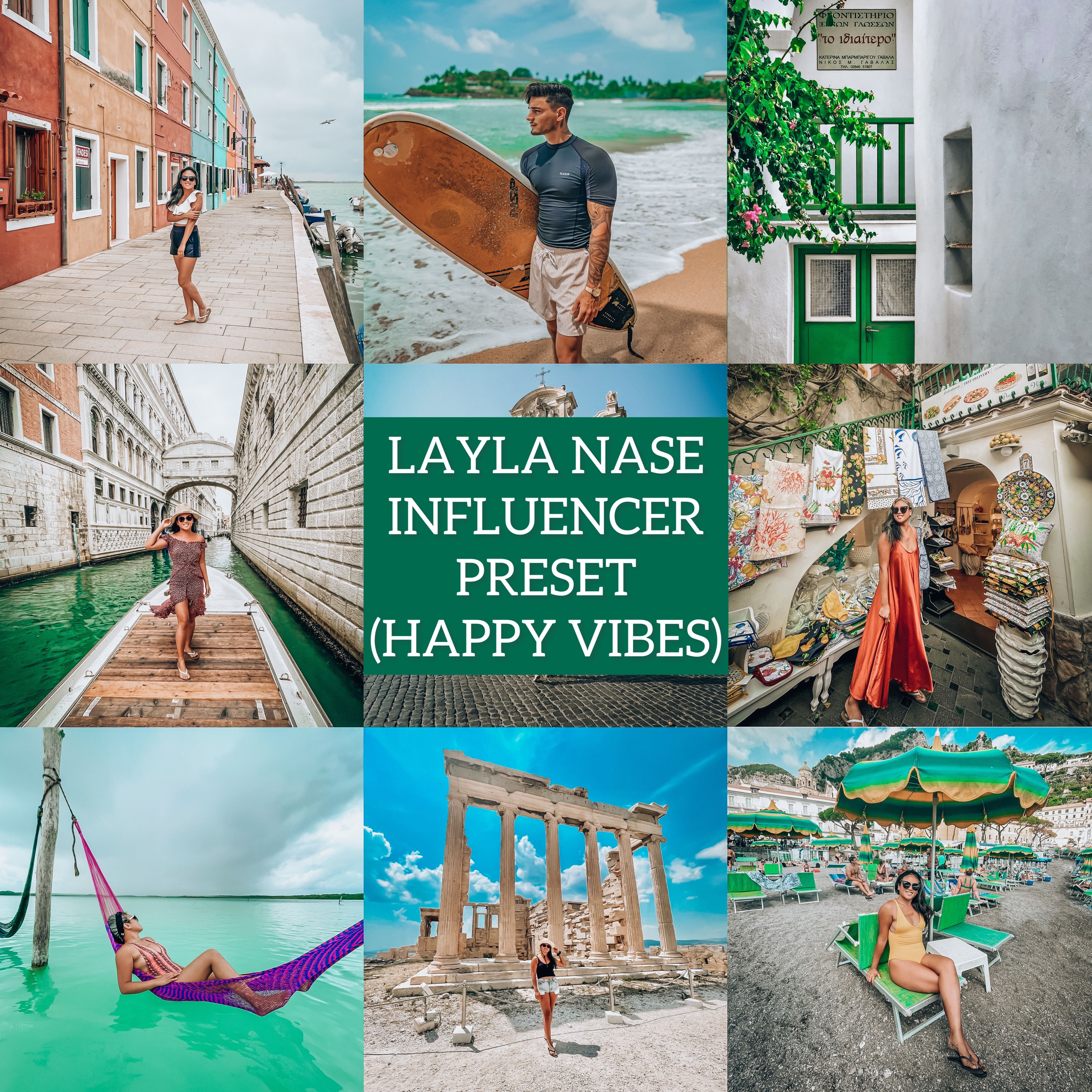 LAYLA NASE INFLUENCER PRESET (HAPPY VIBES) Image
