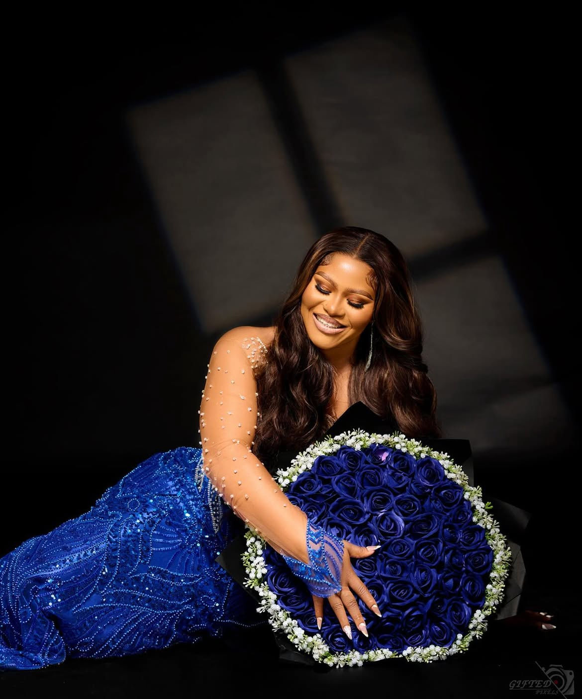 Blue Royal bouquet rental Image