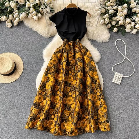 Lois brocade lace dress FD150