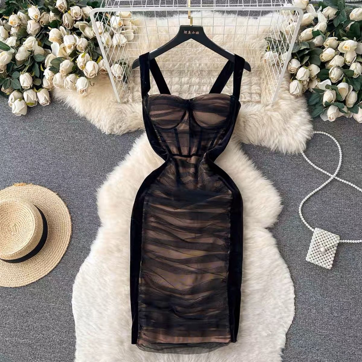 Baddie bandage gown CBC103 image