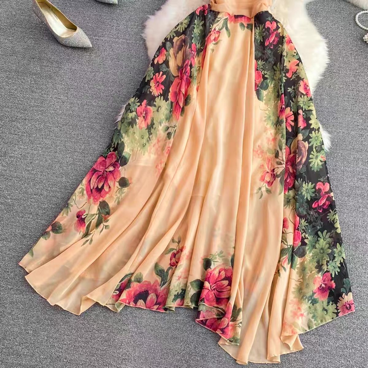 Love again floral dress EVD13 image