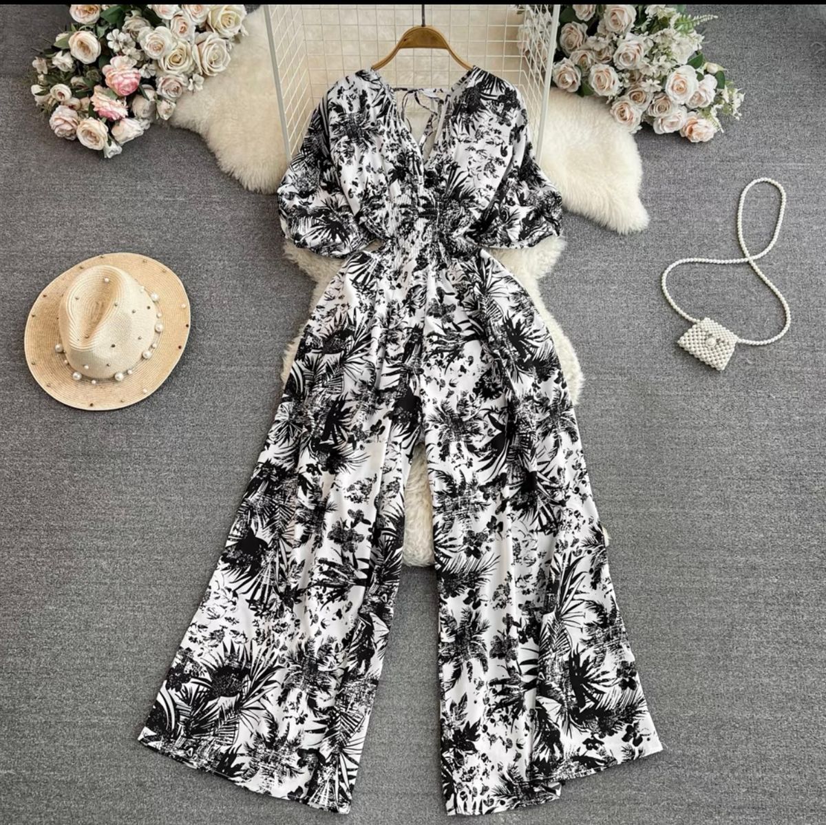 Nights like this print jumpsuit JRZZ626 image