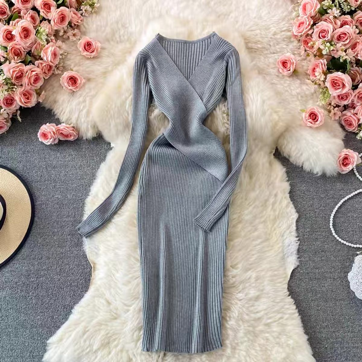 Raven sweater dress KBC41 image