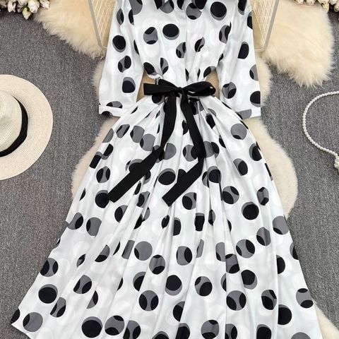 Watch me sparkle polka dress FD180