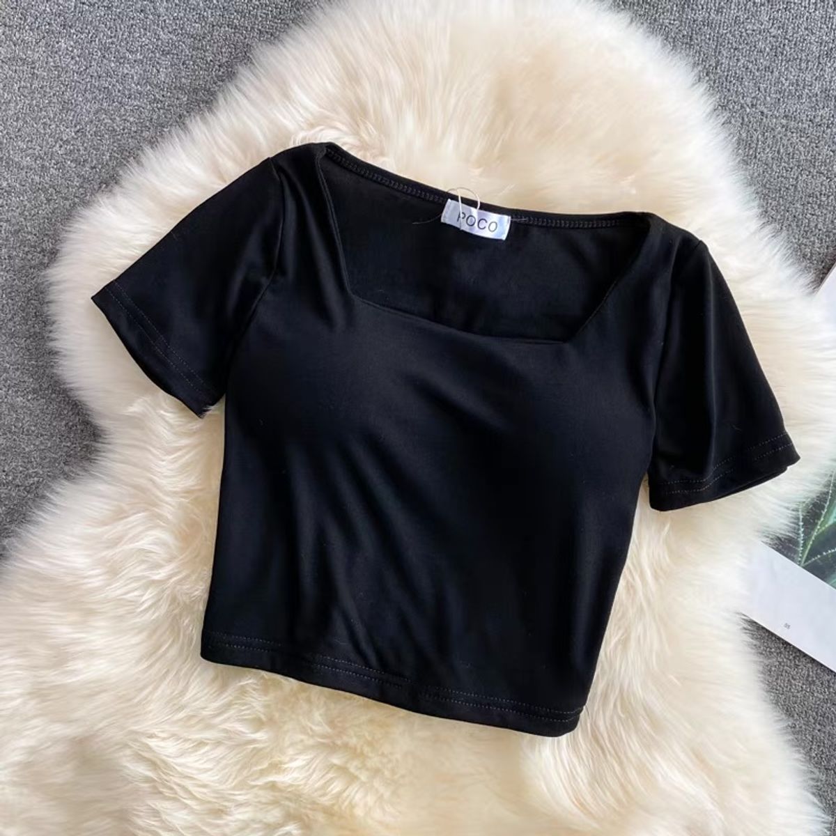 Be yourself crop top TZZ747 image