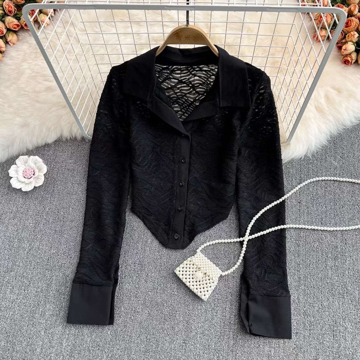 Luminous ruched top TZZ803 image