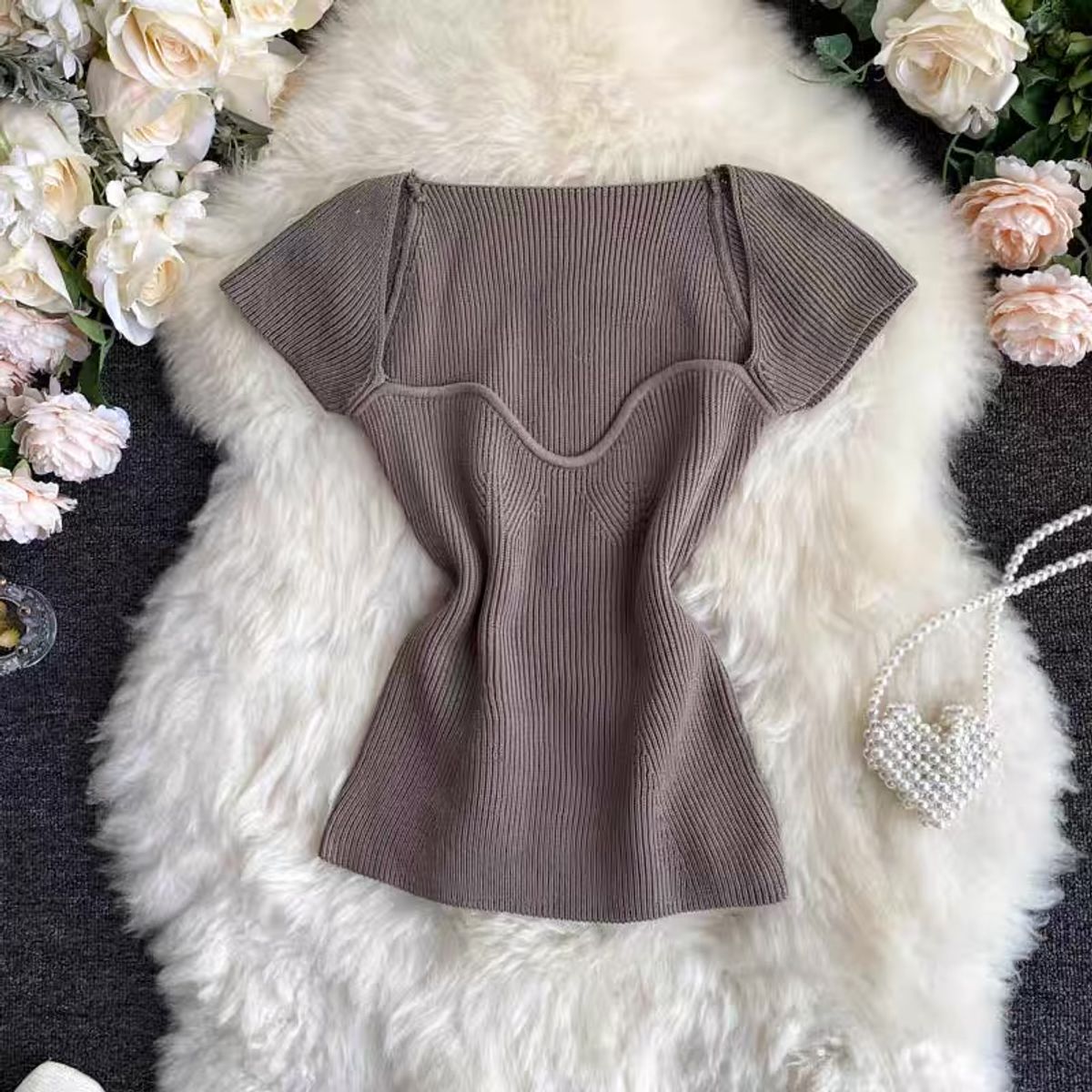 Only for you knit top TZZ509 image