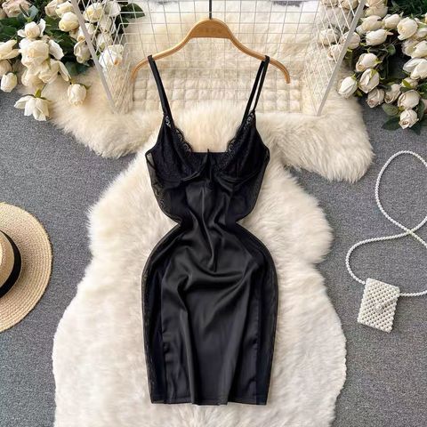 Alia little lace stitched gown CBC80