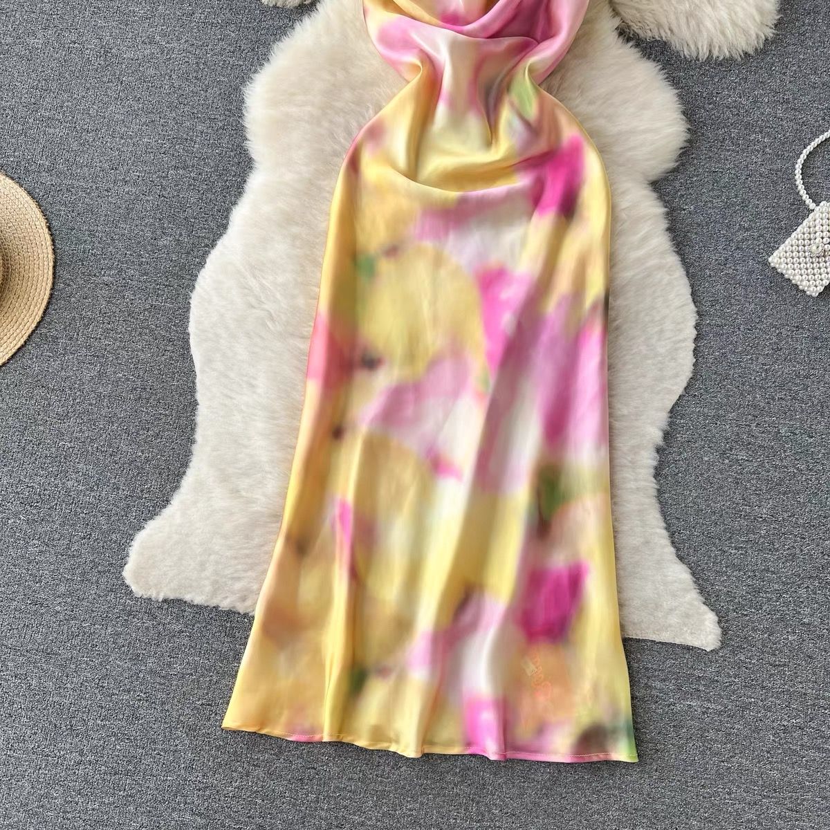 Vacation favorite silk dress CBC128 image