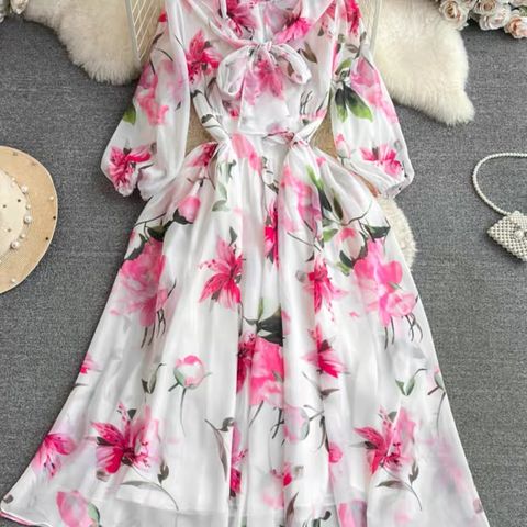 The legend floral dress CD691