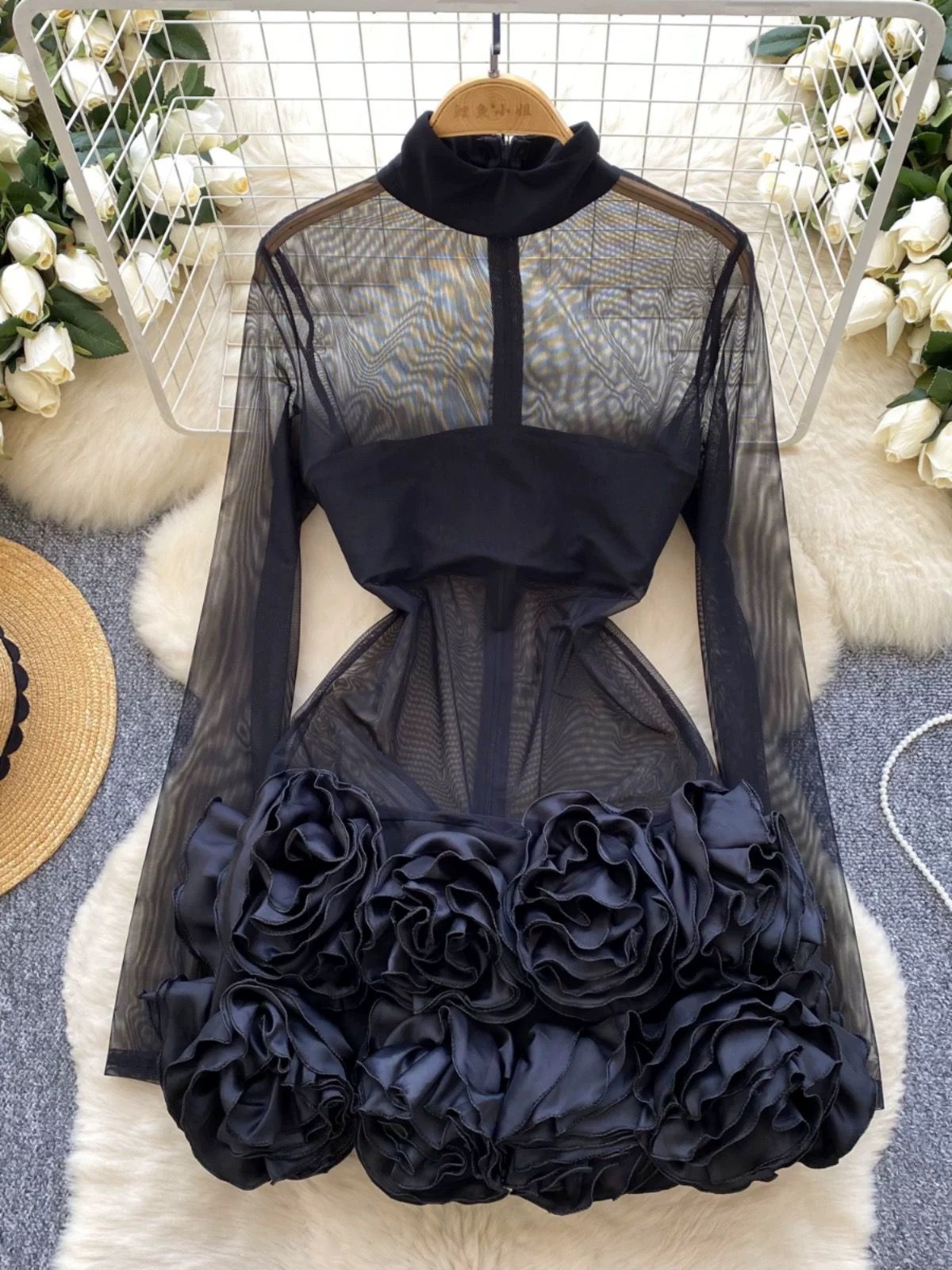 Aquarius mermaid sequin dress EVD303 image
