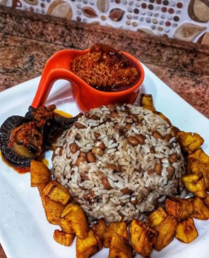 Rice & Beans With Chicken Stew Image