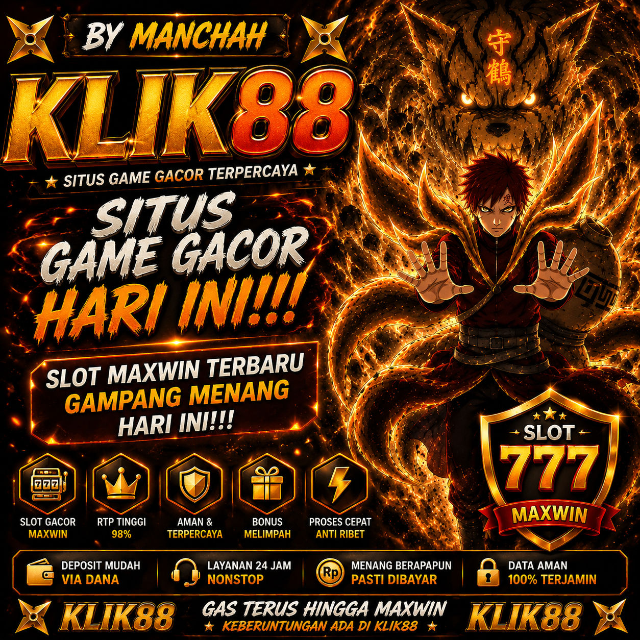 KLIK88 # Referensi Terbaru Situs Game Gacor Slot Maxwin Resmi & Terpercaya