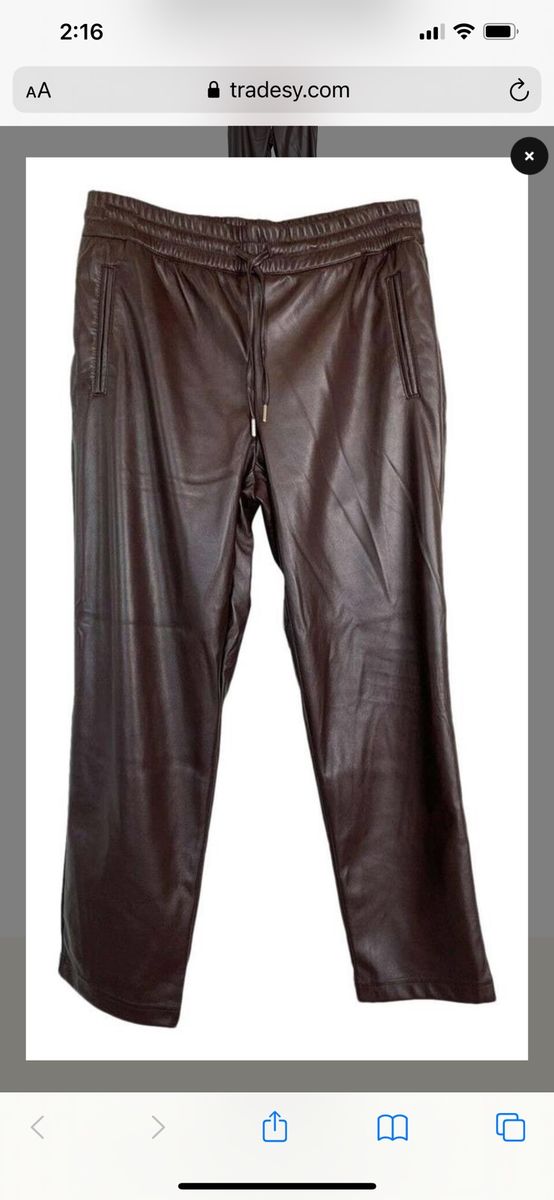 Faux Leather pants