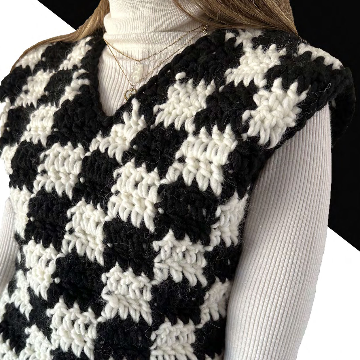Wednesday Crochet Vest