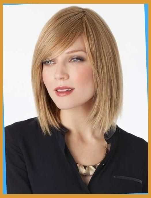 Bob Hairstyles 2015 In Well Known Long Bob Hairstyles With Side Swept Bangs (Gallery 6 of 15)