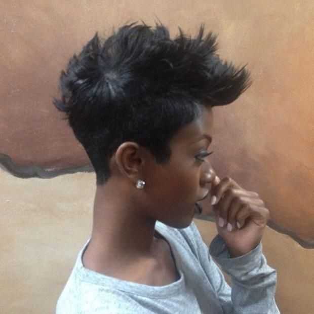 Featured Photo of Edgy Short Haircuts For Black Women