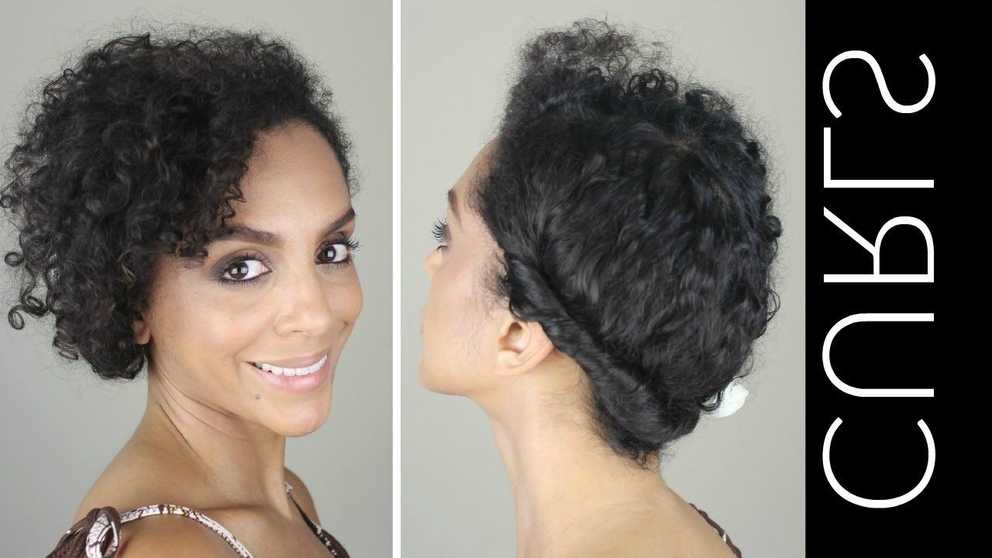 Curly Updo Hairstyles How To Casual Updo For Naturally Curly Hair Throughout Naturally Curly Hair Updo Hairstyles (Gallery 13 of 15)