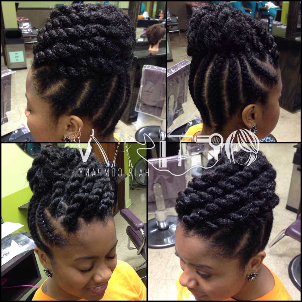 How Can Anyone Dislike Natural Hair When We Have So Many Options For Jumbo Twist Updo Hairstyles (Gallery 4 of 15)