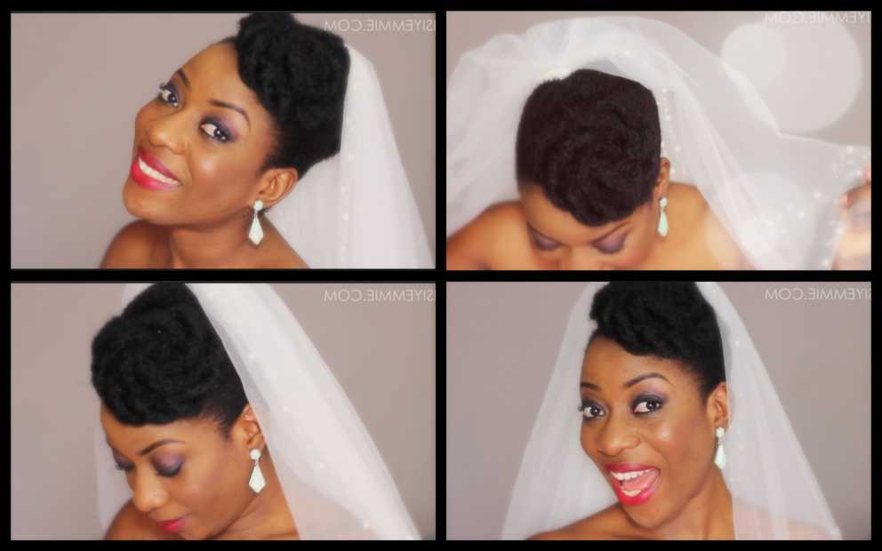 Natural Hair Updo : Bridal Inspired! – Youtube Within Natural Hair Wedding Updo Hairstyles (Gallery 14 of 15)