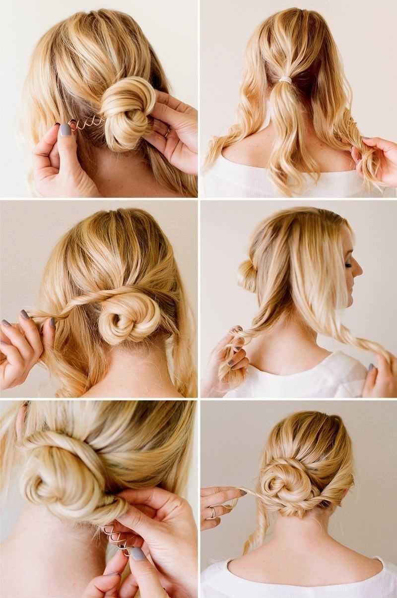 Simple Updo Hairstyles For Short Hair Easy To Do Hairstyles For For Cute Updo Hairstyles For Short Hair (Gallery 13 of 15)