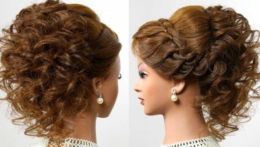 Updos For Medium Hair Prom Prom Hairstyles Curly Updos Black Hair Regarding Curly Updos For Medium Hair (Gallery 7 of 15)