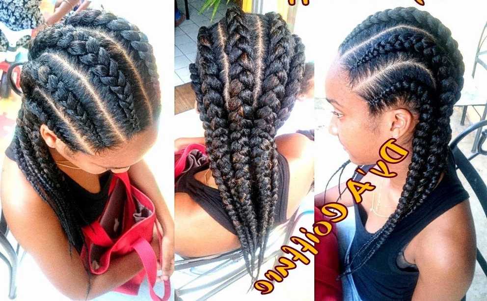 How To ☆ 6 Straight Back Feed In Cornrows From Different Angles Within Most Recently Released Carrot Cornrows Hairstyles (Gallery 13 of 15)