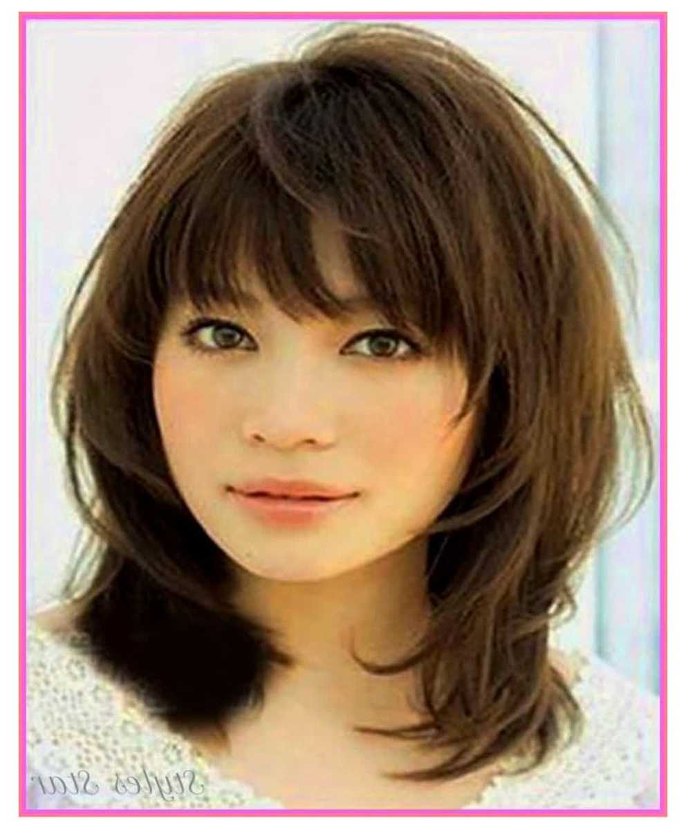 Hair Cuts : Haircuts For Women Over Haircut Near Me With Thin Hair Regarding Latest Medium Hairstyles For Women With Bangs (Gallery 17 of 20)