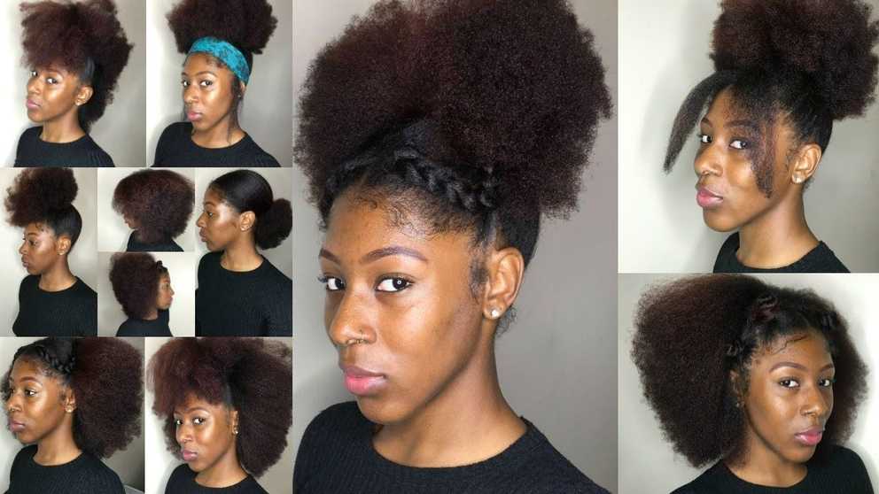 Most Recent Medium Haircuts For Black Women With Natural Hair Intended For 16 Natural Hairstyles // Short/ Medium Hair – Youtube (Gallery 1 of 20)