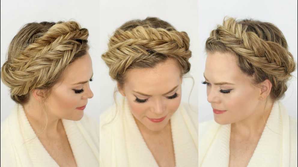 Famous Fishtail Crown Braided Hairstyles For Inverted Fishtail Crown Braid (Gallery 1 of 20)