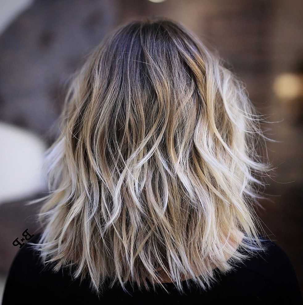 50 Most Flattering Hairstyles For Thick Hair – Hair Adviser Regarding Widely Used Long Dynamic Metallic Blonde Shag Haircuts (Gallery 8 of 20)