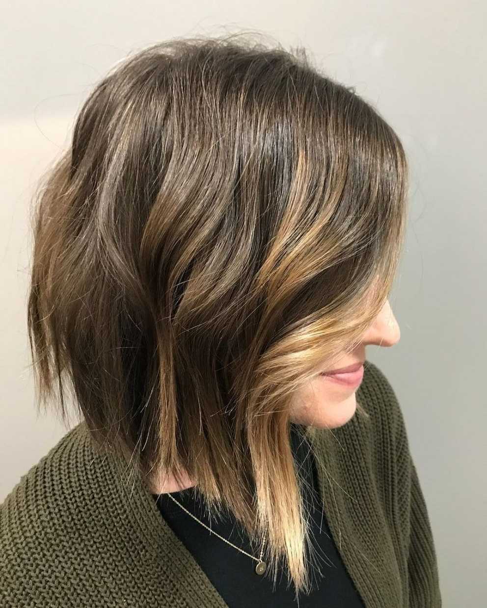Well Known Long Haircuts With Chunky Angled Layers Pertaining To 100 Hottest Choppy Bob Hairstyles For Women In 2019 (Gallery 15 of 20)