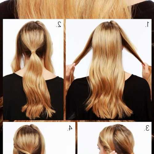 Triple Weaving Ponytail Hairstyles With A Bow (Photo 20 of 20)