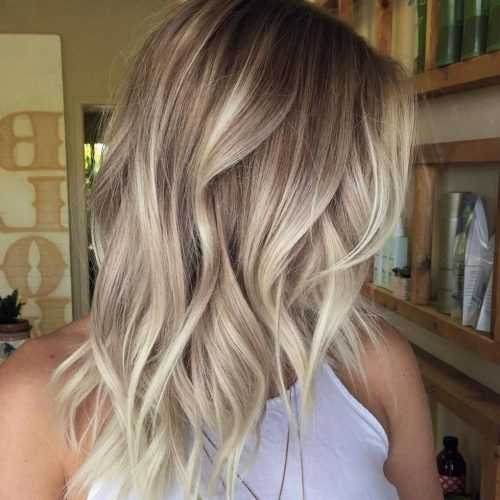 Mid-Length Layered Ash Blonde Hairstyles (Photo 13 of 20)