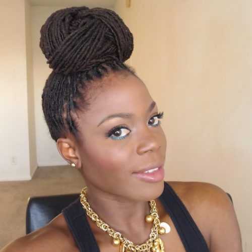 Loc Updo Hairstyles (Photo 9 of 15)