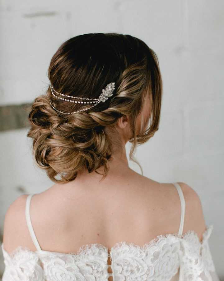 Ethereal Updo Hairstyles with Headband