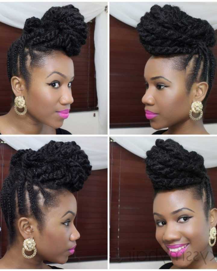 15 Best Collection of Braided Updo Hairstyles for Natural Hair
