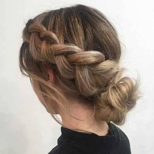 Halo Braided Hairstyles With Long Tendrils (Photo 15 of 20)