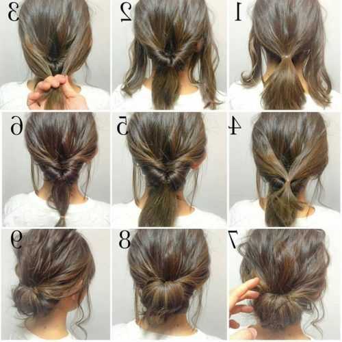 Low Twisted Bun Wedding Hairstyles For Long Hair (Photo 2 of 20)