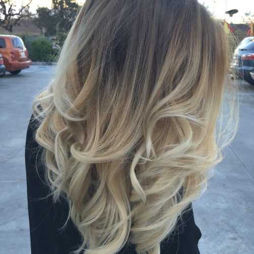 Ash Blonde Balayage Ombre On Dark Hairstyles (Photo 4 of 20)