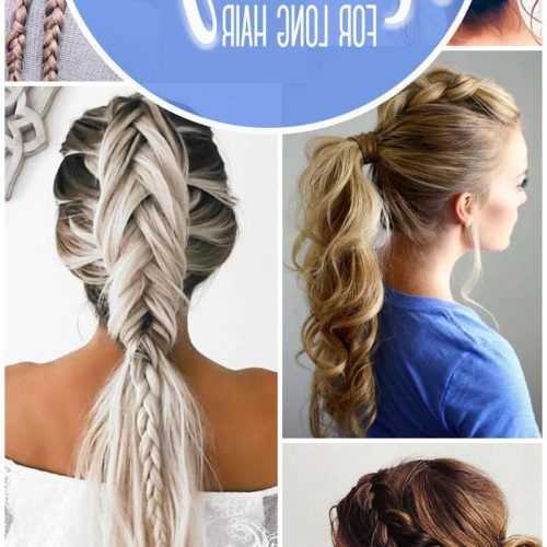 Halo Braided Hairstyles With Long Tendrils (Photo 9 of 20)