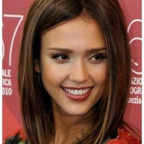 Long Bob Hairstyles With Side Swept Bangs (Photo 5 of 15)